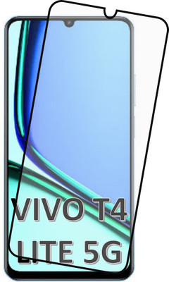 NEXZONE Edge To Edge Tempered Glass for Vivo T4 Lite 5G(Pack of 1)
