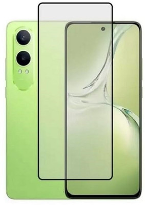 LIKEDESIGN Edge To Edge Tempered Glass for OnePlus Nord CE4 lite 5G(Pack of 1)