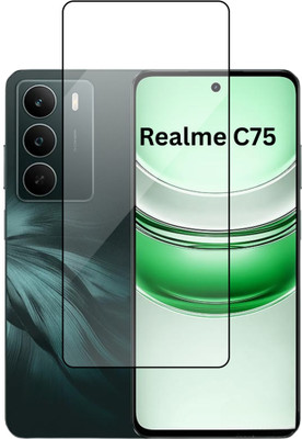 Fablue Edge To Edge Tempered Glass for realme C75 5G(Pack of 1)