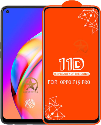 SEVEN7STAR Edge To Edge Tempered Glass for OPPO F19 Pro(Pack of 1)