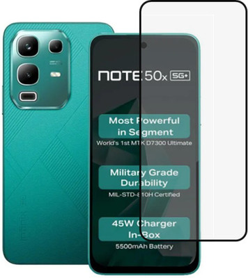 SRT Edge To Edge Tempered Glass for Infinix Note 50x 5G Plus(Pack of 1)