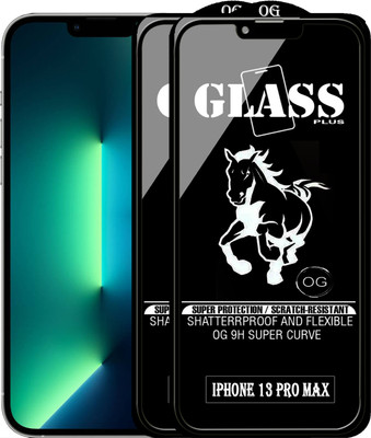 Rofix star Edge To Edge Tempered Glass for APPLE IPHONE 13 PRO MAX(Pack of 2)