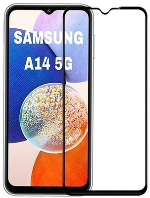 ChutPutMart Edge To Edge Tempered Glass for Samsung Galaxy A14 5G(Pack of 1)