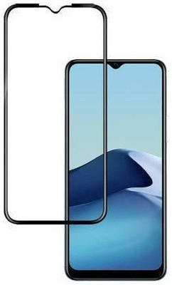DSCASE Edge To Edge Tempered Glass for realme C33, REALME C33(Pack of 1)