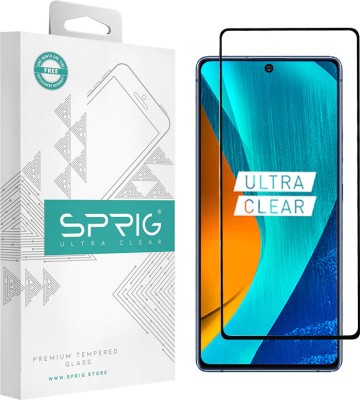 Sprig Edge To Edge Tempered Glass for Realme 11 5g, Realme 11(Pack of 1)