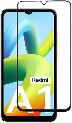 O2MG Edge To Edge Tempered Glass for Mi A1(Pack of 1)