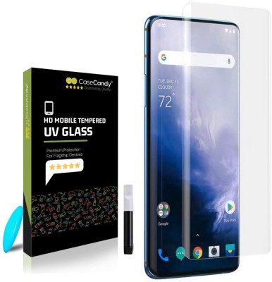 CaseCandy Edge To Edge Tempered Glass for OnePlus 7 Pro, One Plus 7 Pro, OnePlus 7 Pro, OnePlus 7T Pro, One Plus 7T Pro(Pack of 1)