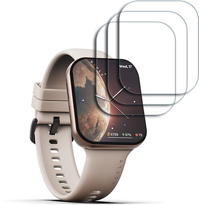 ARBAN Edge To Edge Tempered Glass for BOULT Swing 1.9 INCH SMARTWATCH SCREEN GUARD(Pack of 3)