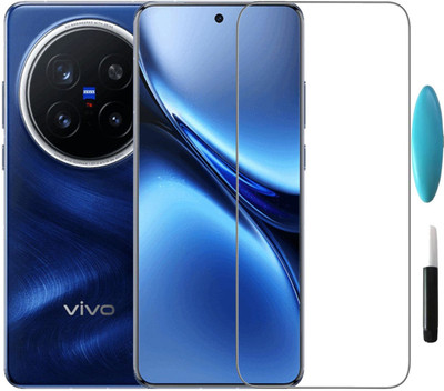 Hyper Edge To Edge Tempered Glass for vivo X200, Vivo X200 5g(Pack of 1)