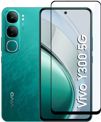 EITANSHA CREATION Edge To Edge Tempered Glass for vivo Y300 5G, Vivo Y300(Pack of 1)