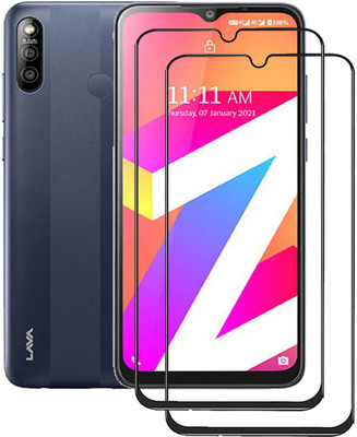 NSTAR Edge To Edge Tempered Glass for Lava Z3 Pro(Pack of 2)