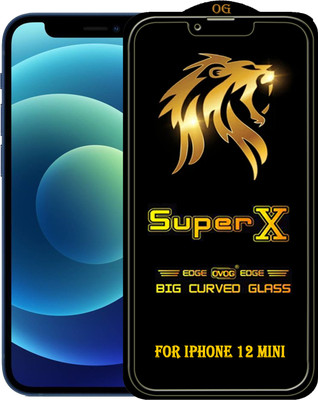 PFOAM Edge To Edge Tempered Glass for APPLE IPHONE 12 MINI(Pack of 1)