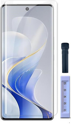 FwellT Edge To Edge Tempered Glass for Vivo V40 Lite 5G(Pack of 1)