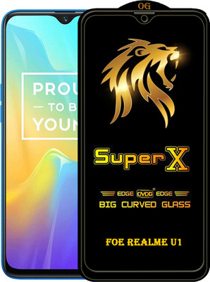 PFOAM Edge To Edge Tempered Glass for Realme U1(Pack of 1)