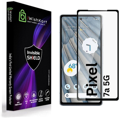 iWishKart Edge To Edge Tempered Glass for Google Pixel 7A, Google Pixel 7A 5G, pixel7a / 7 a, Military grade Edge to Edge gorilla glass(Pack of 1)