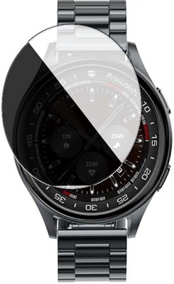 HIDEOUS Edge To Edge Tempered Glass for Lava Prowatch X(Pack of 1)