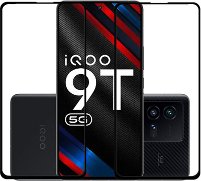 INFINITYWORLD Edge To Edge Tempered Glass for IQOO 9T 5G(Pack of 2)