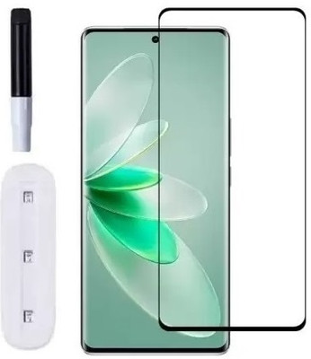 welldesign Edge To Edge Tempered Glass for Vivo iQOO 12 5G, iQOO 12 5G(Pack of 1)