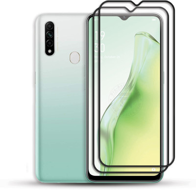 PROACCS Edge To Edge Tempered Glass for OPPO A31(Pack of 2)