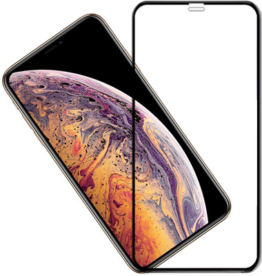 9H Edge To Edge Tempered Glass for Apple iPhone XS Max(Pack of 1)