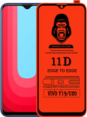 Rofix star Edge To Edge Tempered Glass for VIVO U20(Pack of 1)