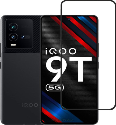 BRENZZ Edge To Edge Tempered Glass for Vivo iQOO 9T 5G, iQOO 9T 5G(Pack of 1)