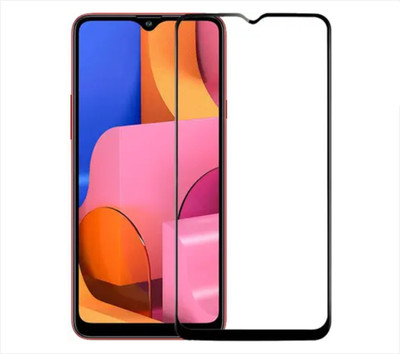 Dashmesh Shopping Edge To Edge Tempered Glass for Samsung Galaxy A20S(Pack of 1)