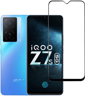 KARTRAY Edge To Edge Tempered Glass for iQOO Z7s 5G(Pack of 1)