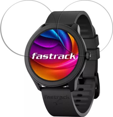 ARBAN Edge To Edge Tempered Glass for Fastrack FR1 1.39 inch SMARTWATCH SCREEN GUARD(Pack of 2)