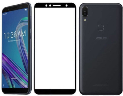 RCHJV Edge To Edge Tempered Glass for Asus Zenfone Max Pro M1(Pack of 1)