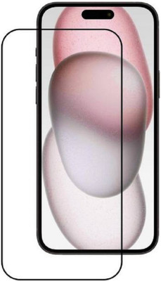 DSCASE Edge To Edge Tempered Glass for Apple iPhone 16, iPhone 16(Pack of 1)