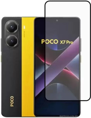 Flipkart SmartBuy Edge To Edge Tempered Glass for POCO X7 Pro 5G(Pack of 1)