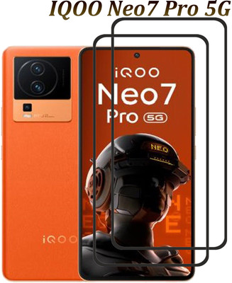 SNMART Edge To Edge Tempered Glass for iQOO Neo 7 Pro 5G, (6.78)(Pack of 2)