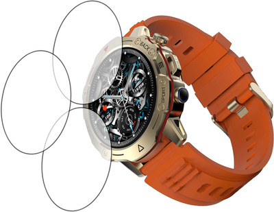 MOBIFONIC Edge To Edge Tempered Glass for fire boltt terrain(Pack of 3)