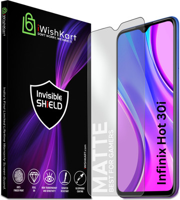 iWishKart Edge To Edge Tempered Glass for Infinix Hot 30i, Infinix Hot 30i 5G(Pack of 1)