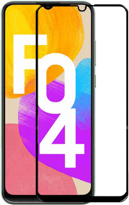 Caseline Edge To Edge Tempered Glass for Samsung Galaxy M04 ,Samsung Galaxy F04 ,Samsung Galaxy A04e(Pack of 1)