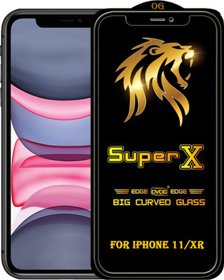 PFOAM Edge To Edge Tempered Glass for Apple iPhone XR(Pack of 1)