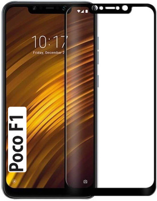 iCopertina Edge To Edge Tempered Glass for POCO F1(Pack of 1)