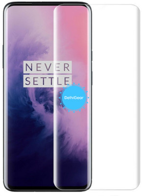 Obstinate Edge To Edge Tempered Glass for ONEPLUS 8, UV Glass, Uv Protection(Pack of 1)