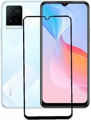 Hyper Edge To Edge Tempered Glass for vivo Y21G(Pack of 1)