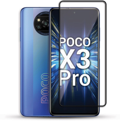 PROACCS Edge To Edge Tempered Glass for POCO X3 Pro(Pack of 1)