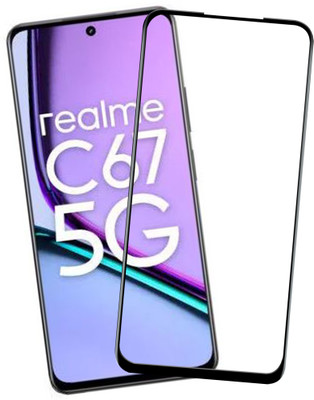 VAlight Edge To Edge Tempered Glass for realme C67 5G, REALME C67 5G(Pack of 1)