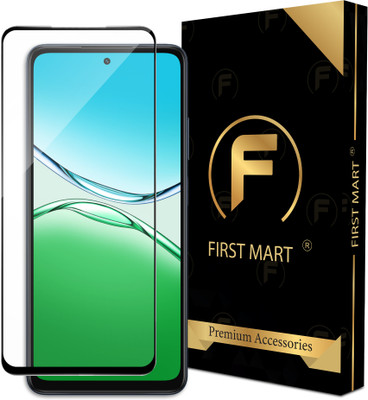 FIRST MART Edge To Edge Tempered Glass for Oppo A5X 5G, Oppo A5X(Pack of 1)