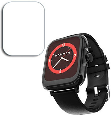 SOMTONE Edge To Edge Tempered Glass for Hammer Ace 4.0 Calling Smart Watch with Large 1.85 inch CREEN GUARD(Pack of 1)
