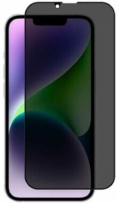 YOUTH MOBI Edge To Edge Tempered Glass for Privacy Apple iPhone 15 Plus, iPhone 15 Plus, iPhone 16 Plus, 16 Plus(Pack of 1)