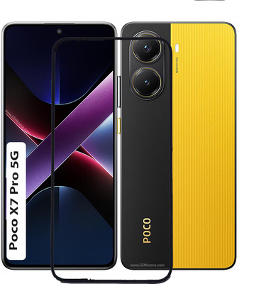 iCopertina Edge To Edge Tempered Glass for Poco X7 Pro 5G(Pack of 1)