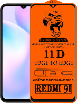 CYOR Edge To Edge Tempered Glass for REDMI 9I(Pack of 1)