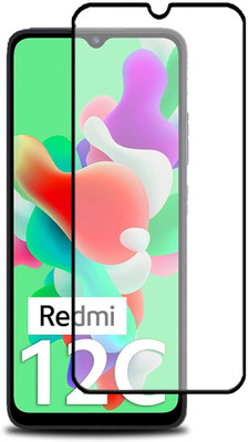Bulkwala Edge To Edge Tempered Glass for Lee Tempered Glass Screen Guard Protector for Mi Redmi 12C(Pack of 1)