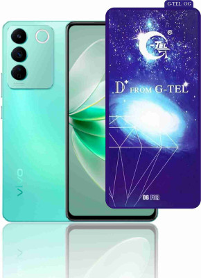 KANCHA Edge To Edge Tempered Glass for VIVO V27E 5G(Pack of 1)