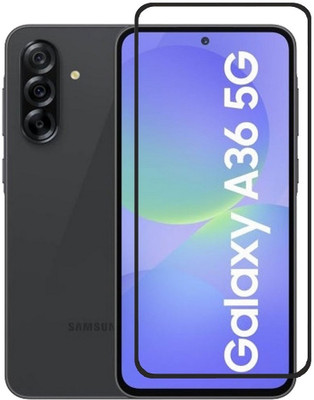BRENZZ Edge To Edge Tempered Glass for Samsung Galaxy A36 5G(Pack of 1)